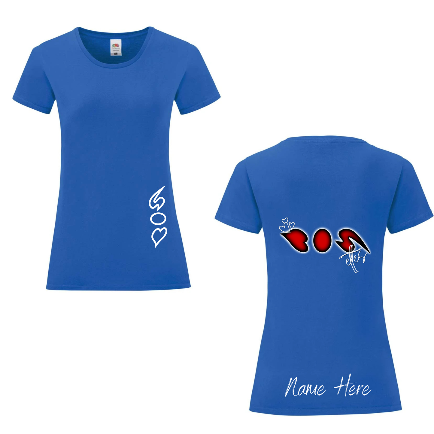BOSettes Blue TEE