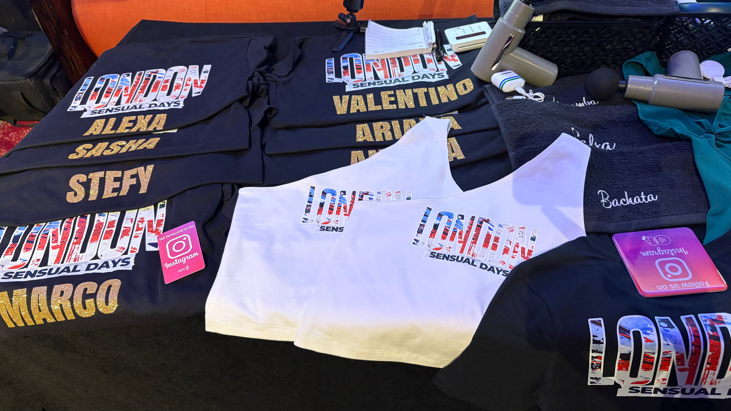 London Sensual Days Limited Edition Crop Top