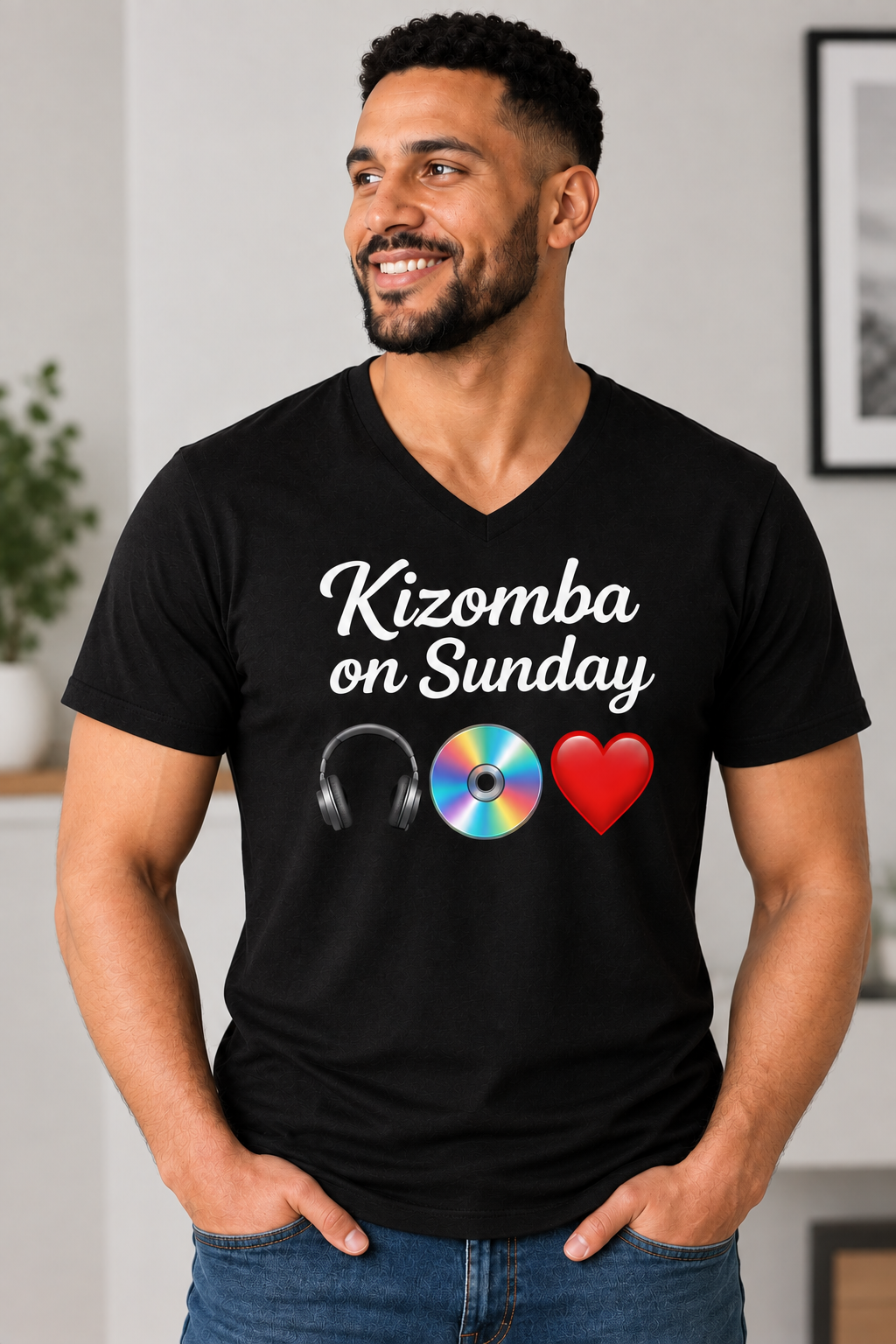 Kizomba on Sundays Unisex Tee