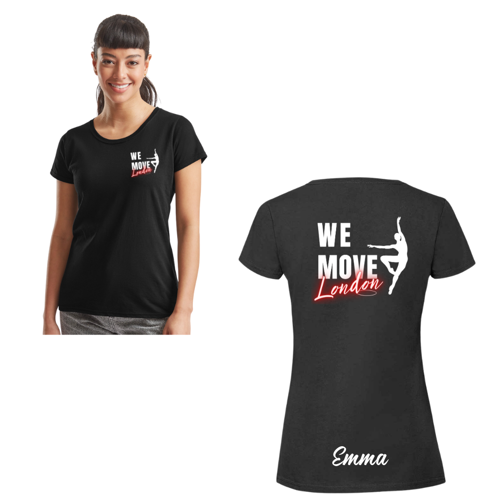 We Move London Women fit Tshirt