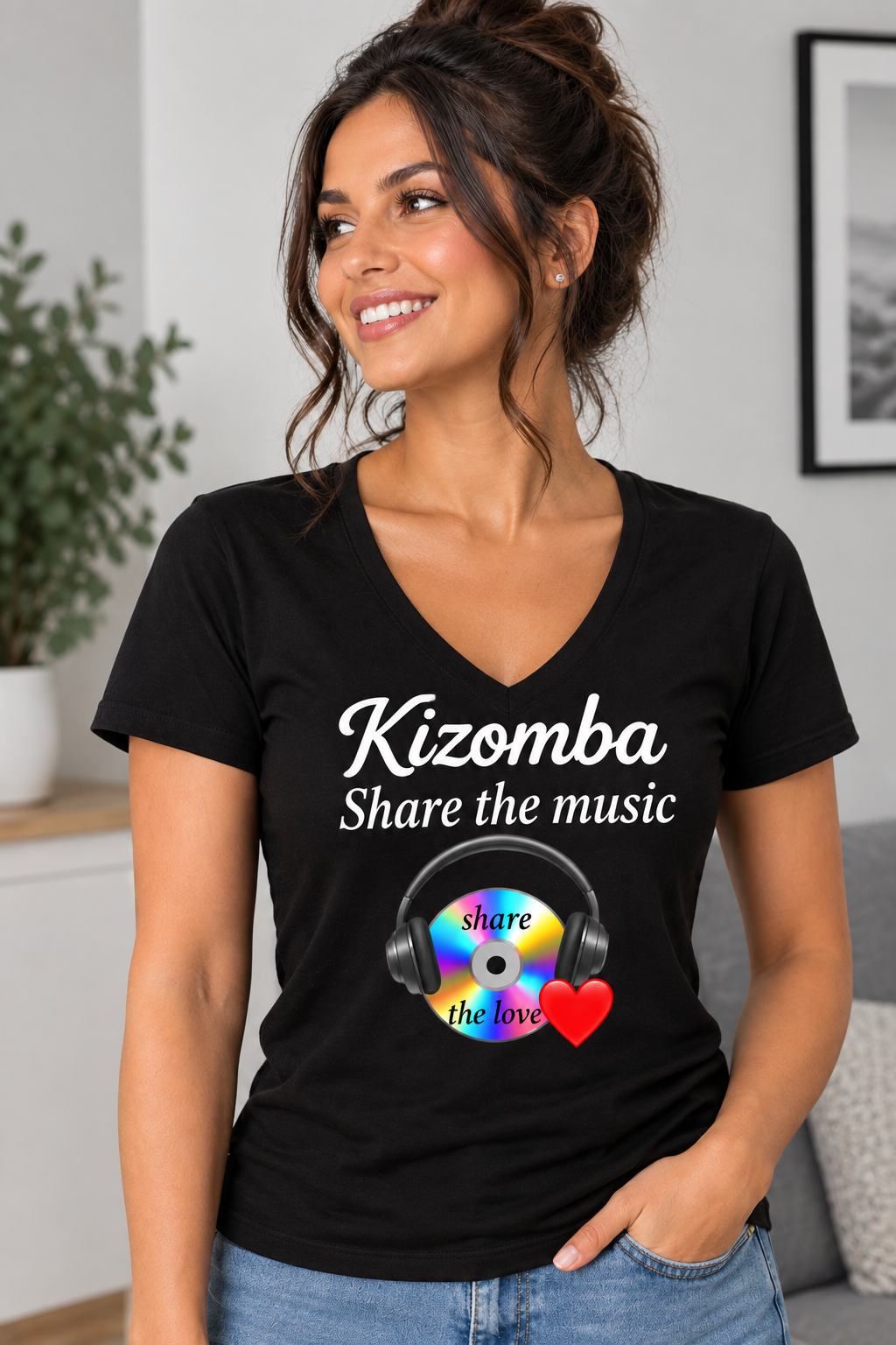 Kizomba on Sundays Ladies Tee