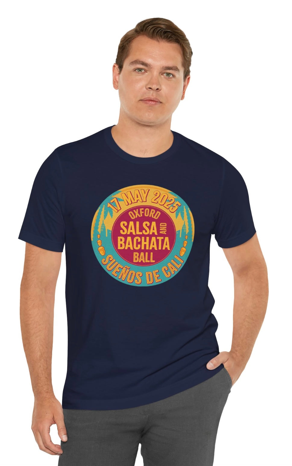 Suenos de Cali unisex Tshirt Navy