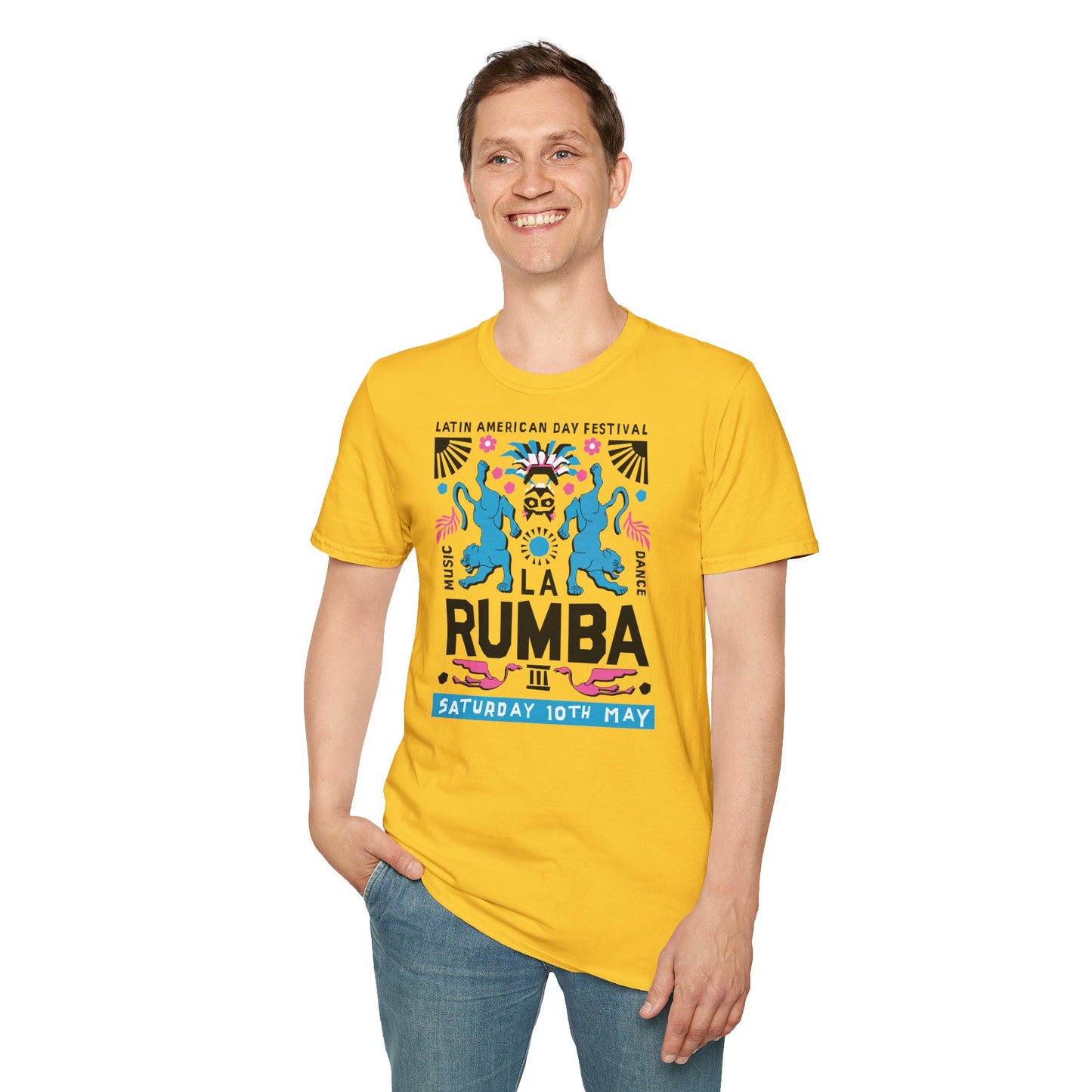 La Rumba Unisex Tshirt Yellow