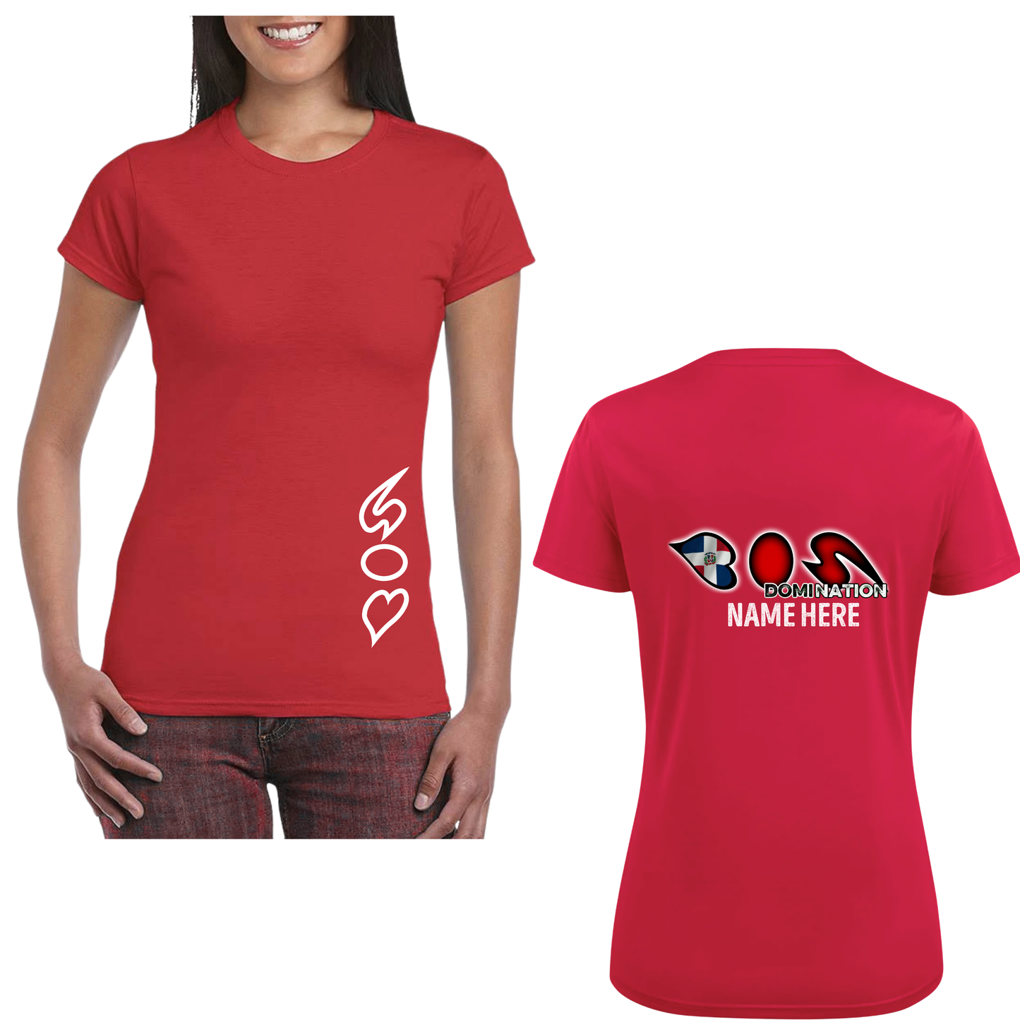 BOSdomination RED TEE