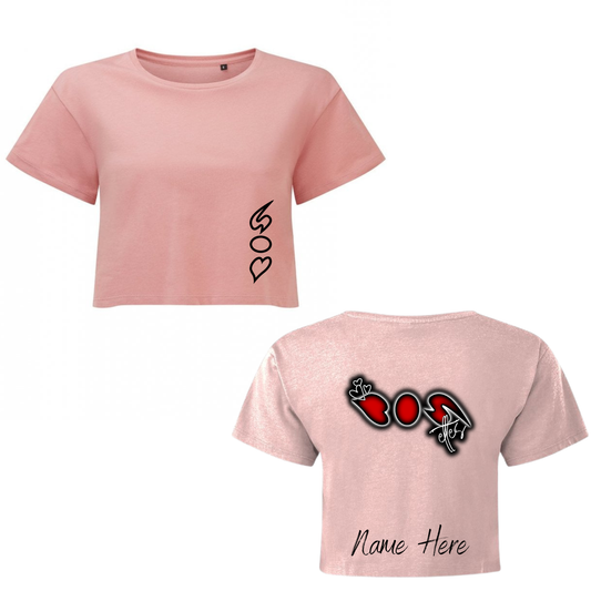BOSettes Pink Crop Top (Copy)