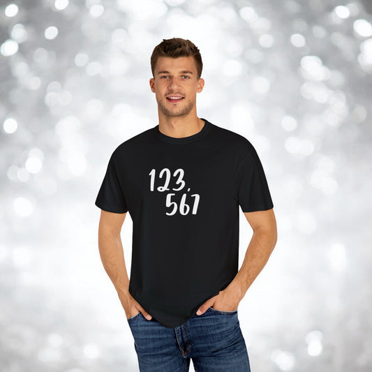 123,567 Unisex Tshirt