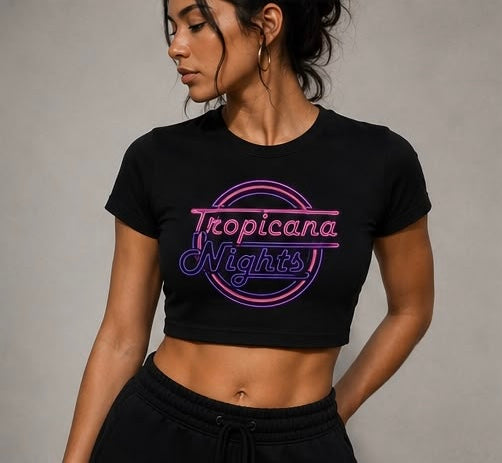 Official Tropicana Nights Crop Top