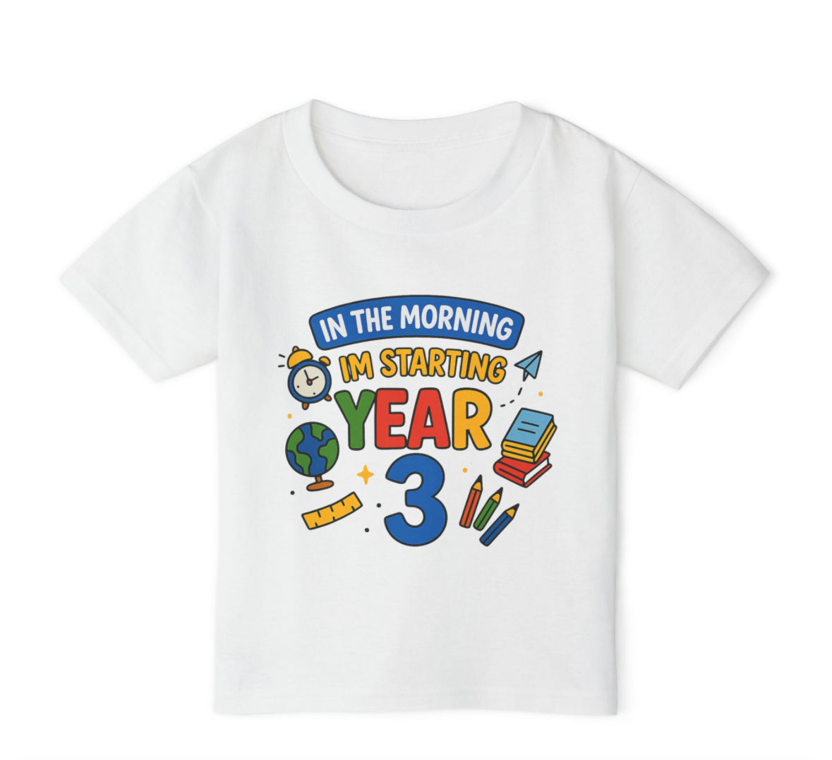 “In the morning I’m starting…” T-shirts!