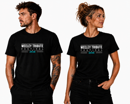 Official Weeley Tribute Festival 2026 unisex Tshirt