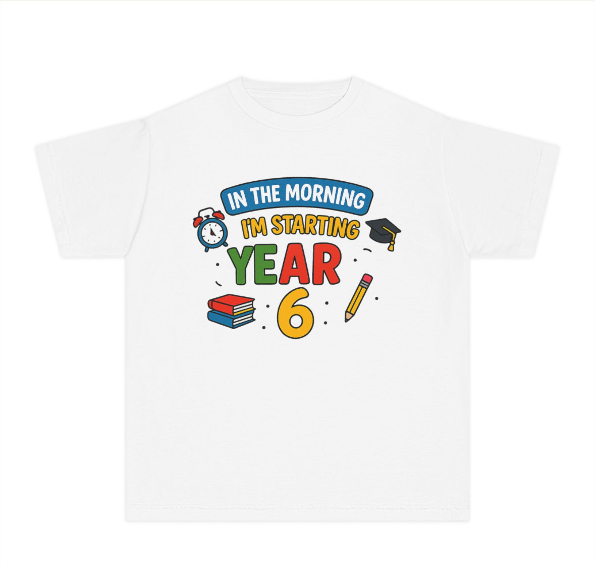 “In the morning I’m starting…” T-shirts!