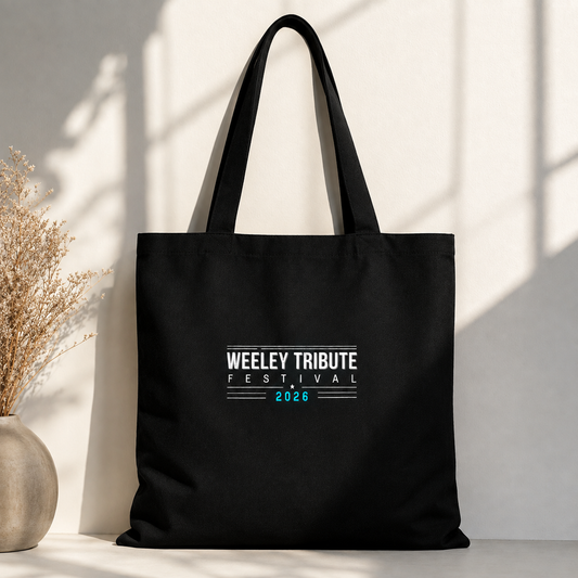 Official Weeley Tribute Festival 2026 Tote Bag