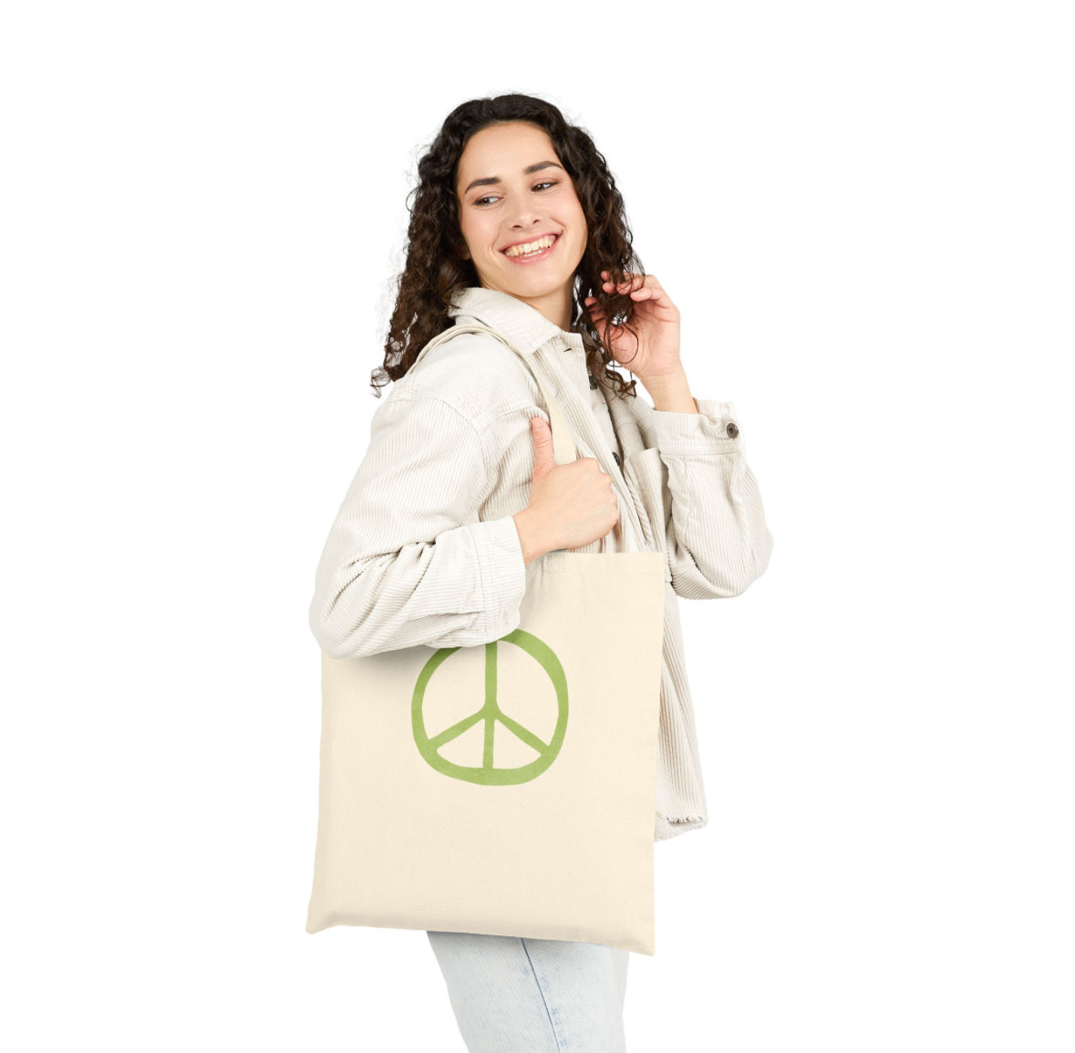 Peace, love, and a whole lotta peas Tote