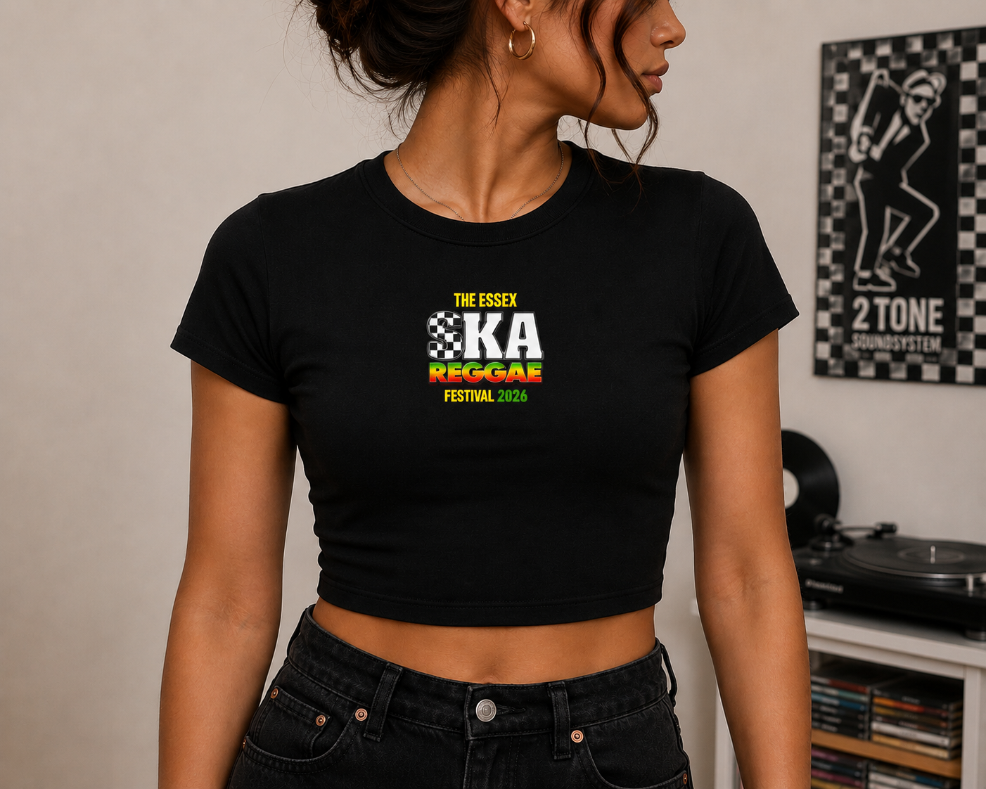 Official SKA Reggae Festival Crop Top