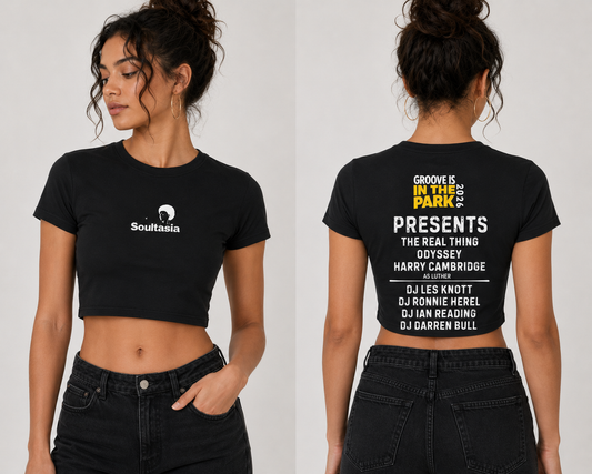 Official Groove in the Park Crop Top
