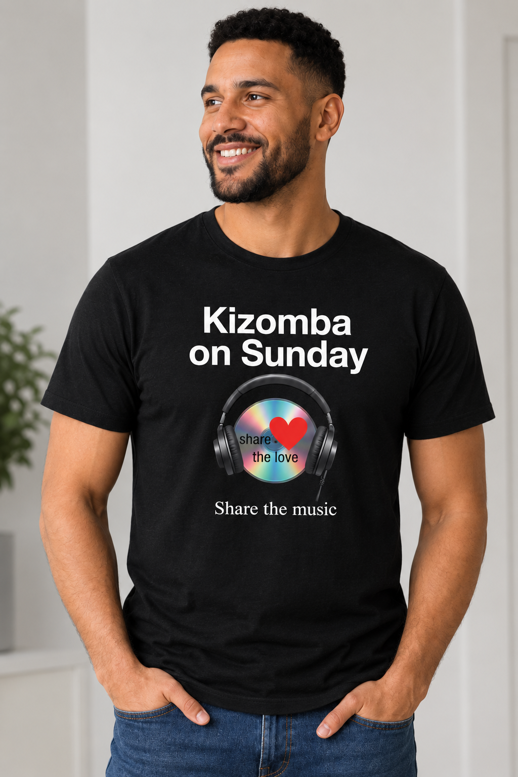 Kizomba on Sundays Unisex Tee