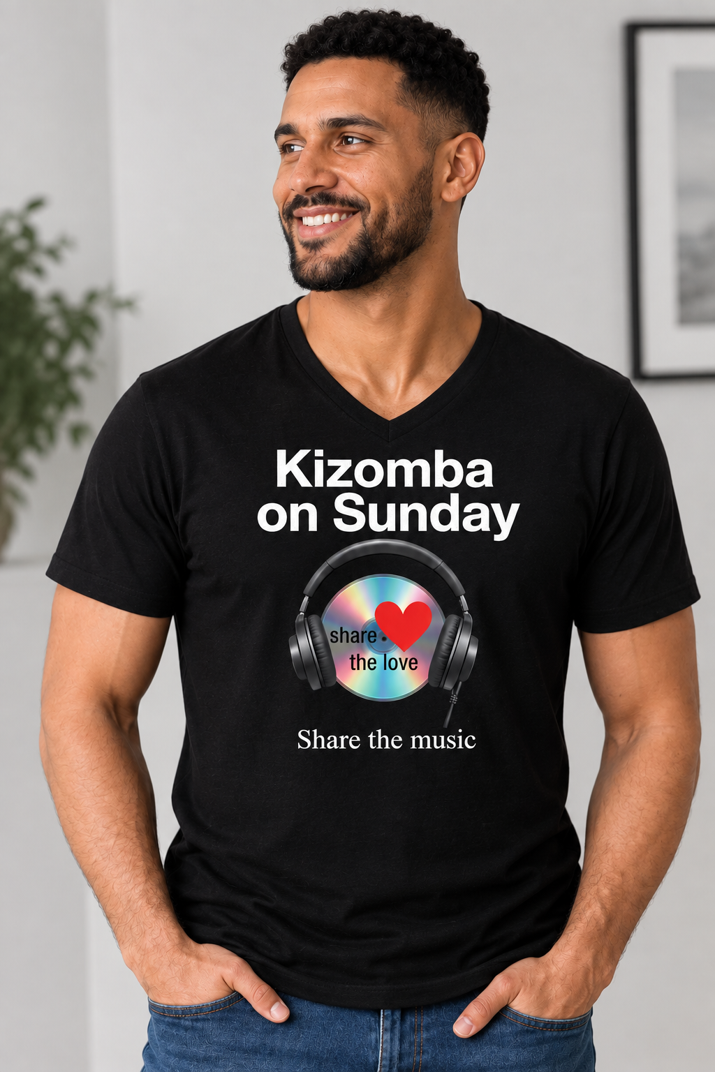 Kizomba on Sundays Unisex Tee