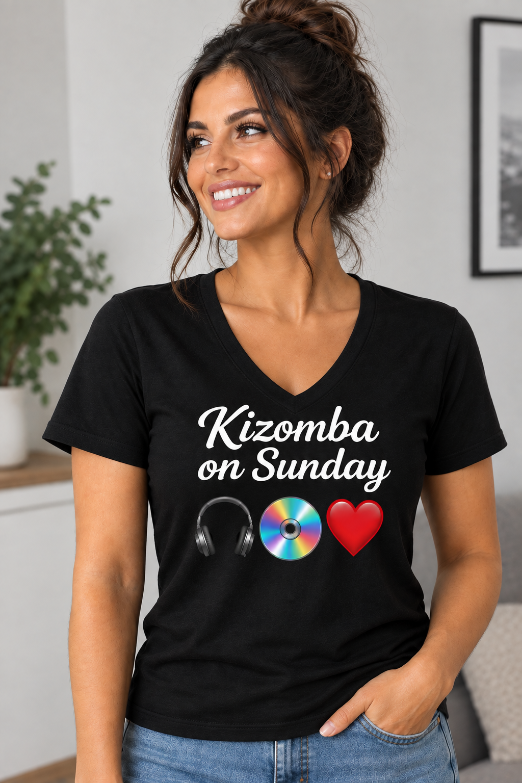 Kizomba on Sundays Ladies Tee