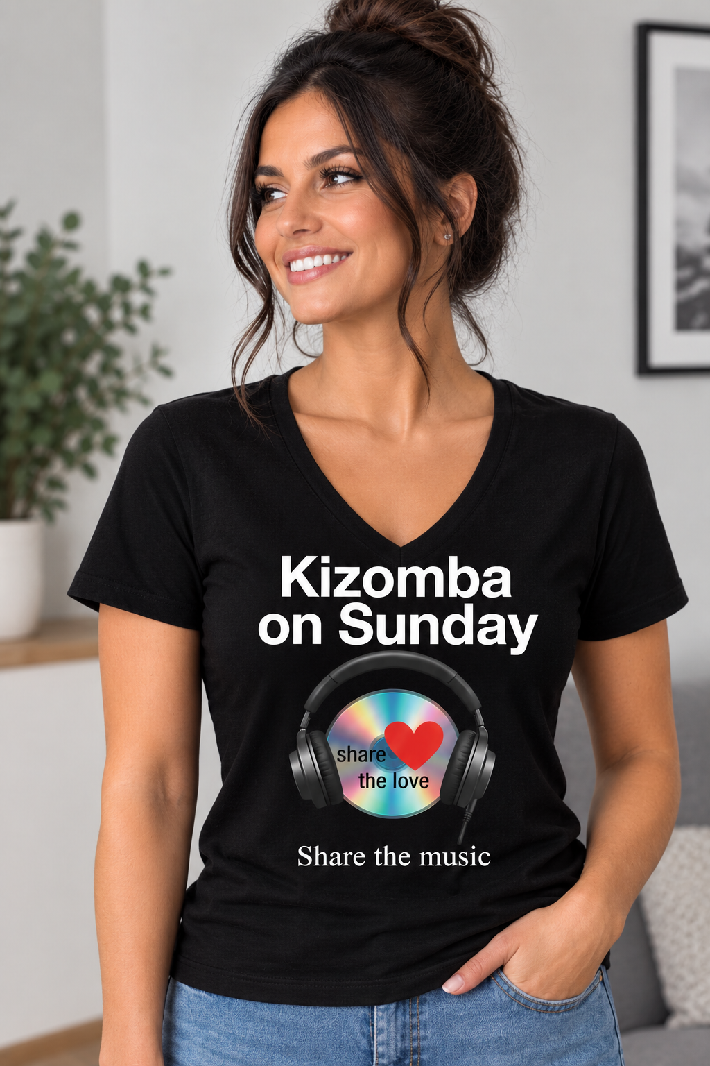 Kizomba on Sundays Ladies Tee