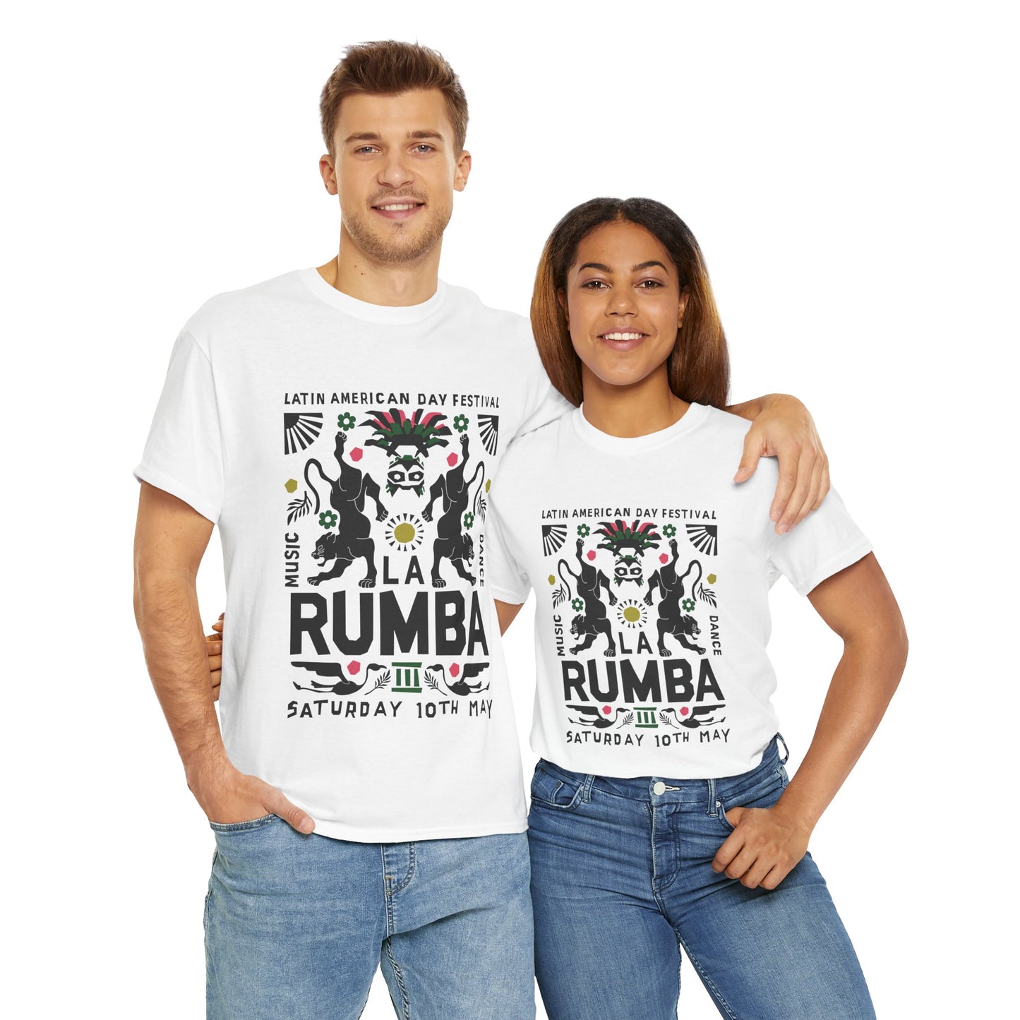 La Rumba Unisex Tshirt White