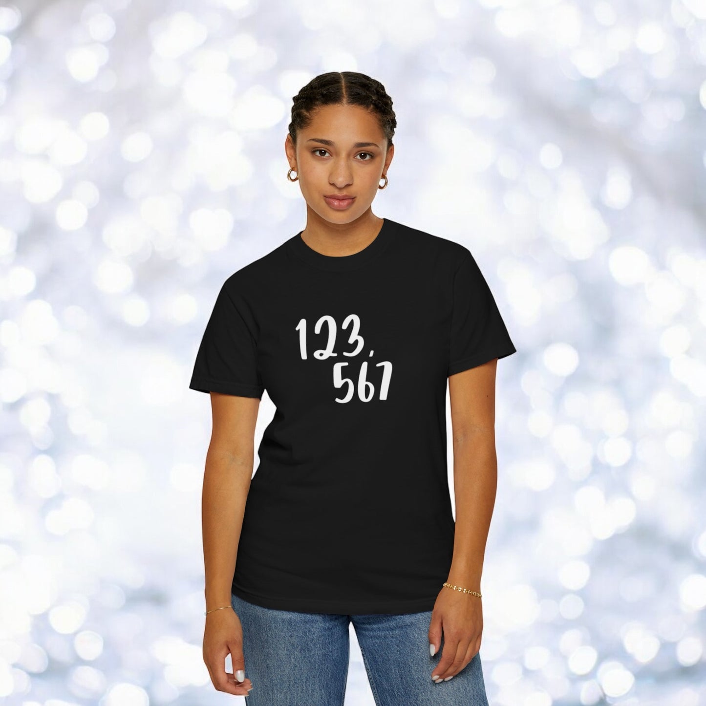 123,567 Unisex Tshirt