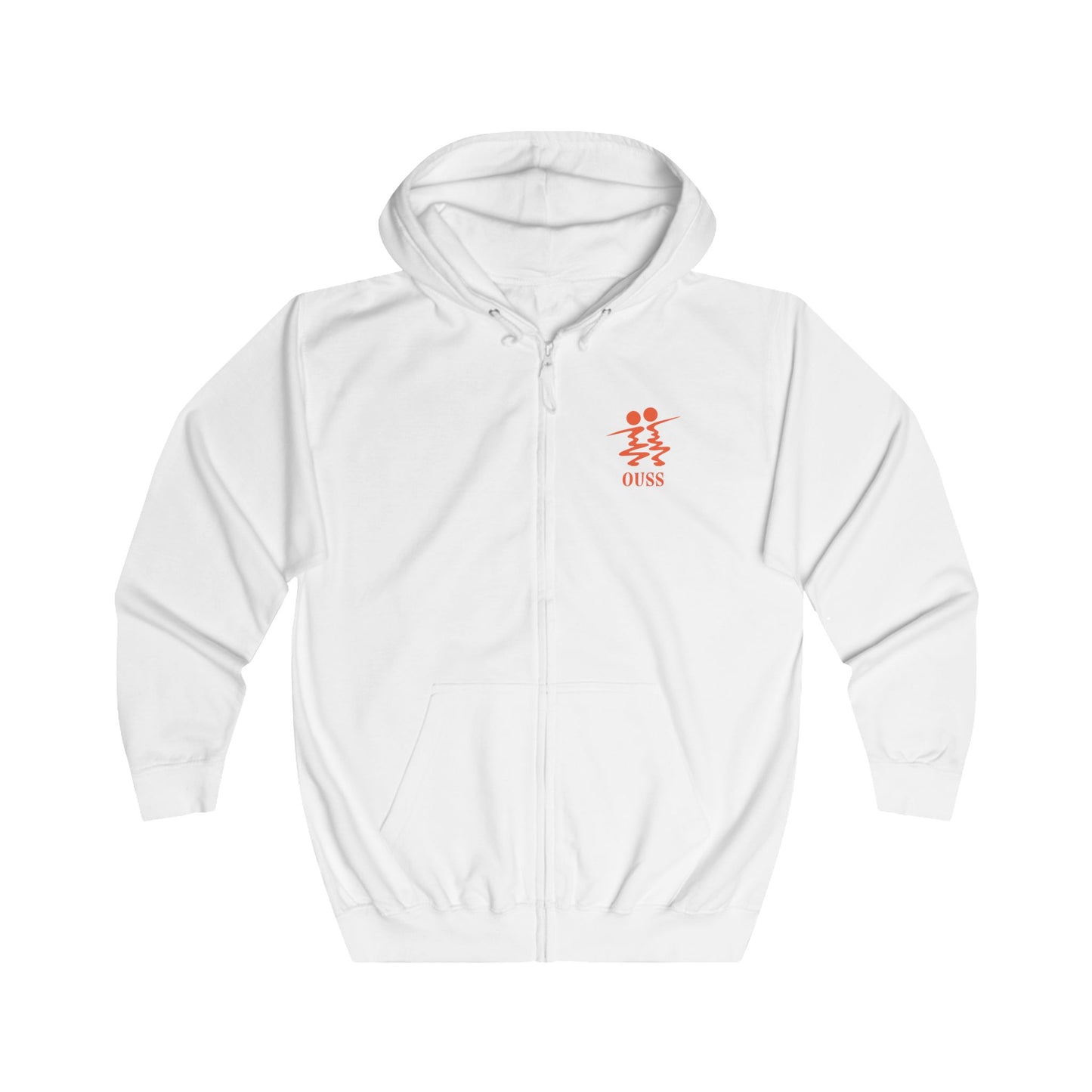 OUSS Zipper White