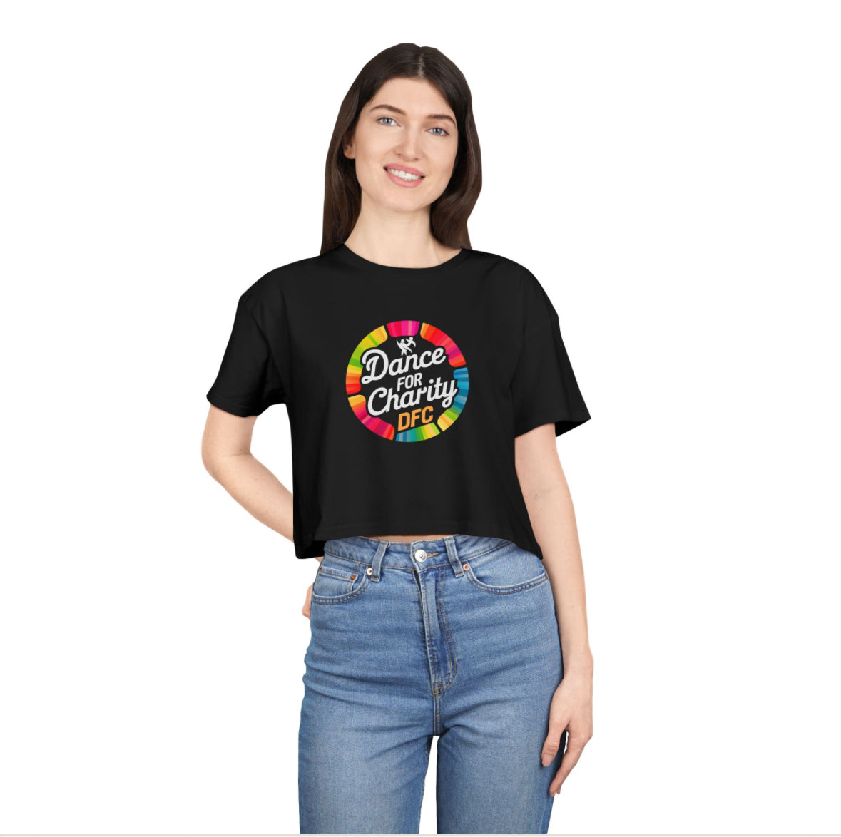 Dance for Charity 2025 Unisex Crop Top