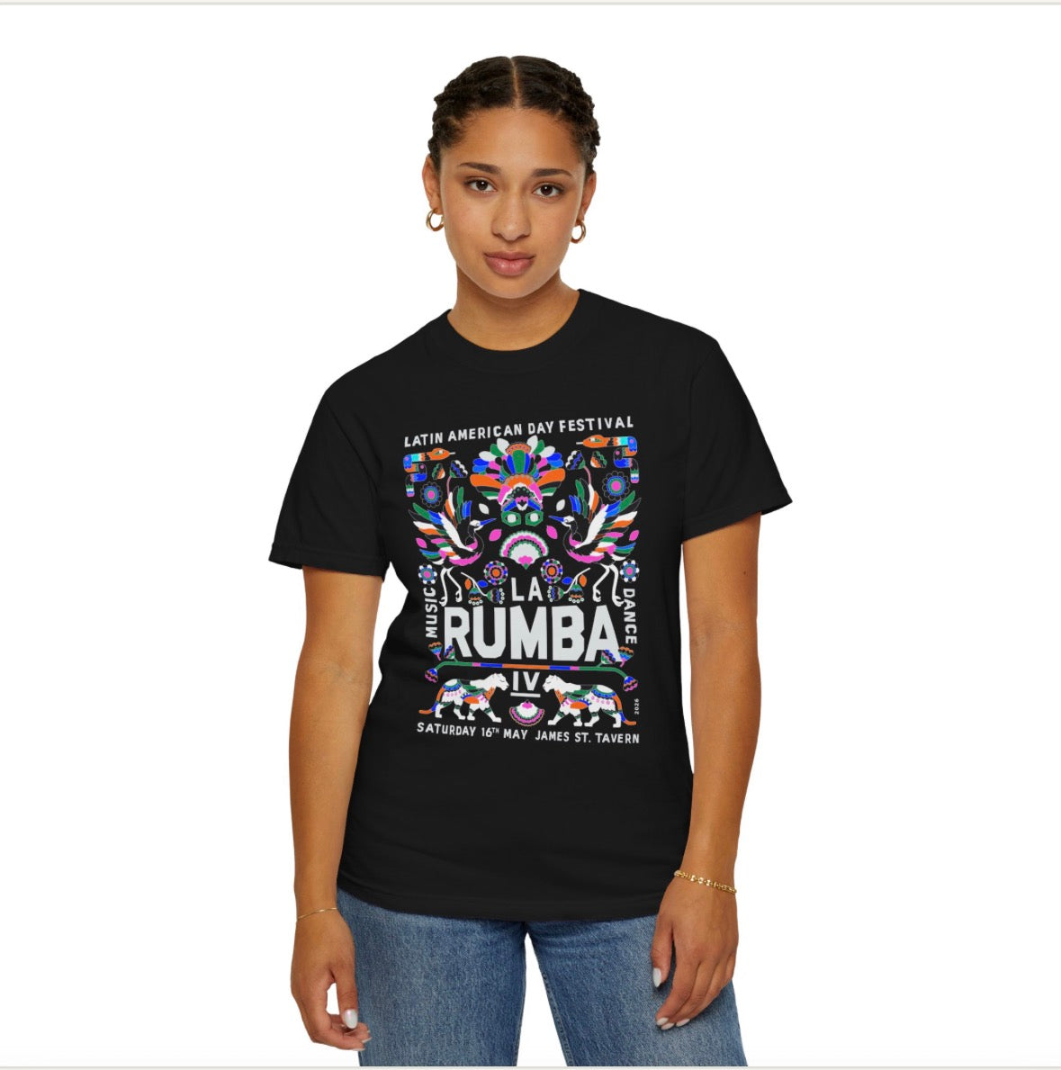 La Rumba Unisex Tshirt Black