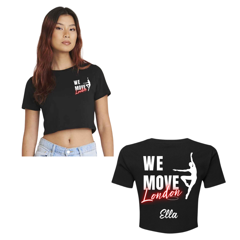 We Move London Crop Top