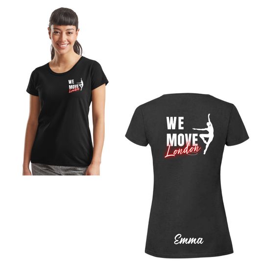 We Move London women’s Tshirt