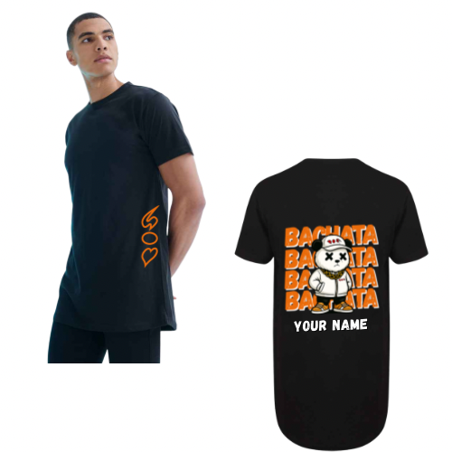 BOS Streetwear Dipped Hem Tshirt