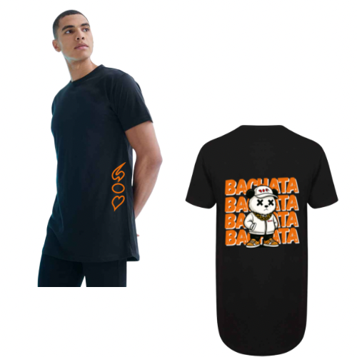 BOS Streetwear Dipped Hem Tshirt