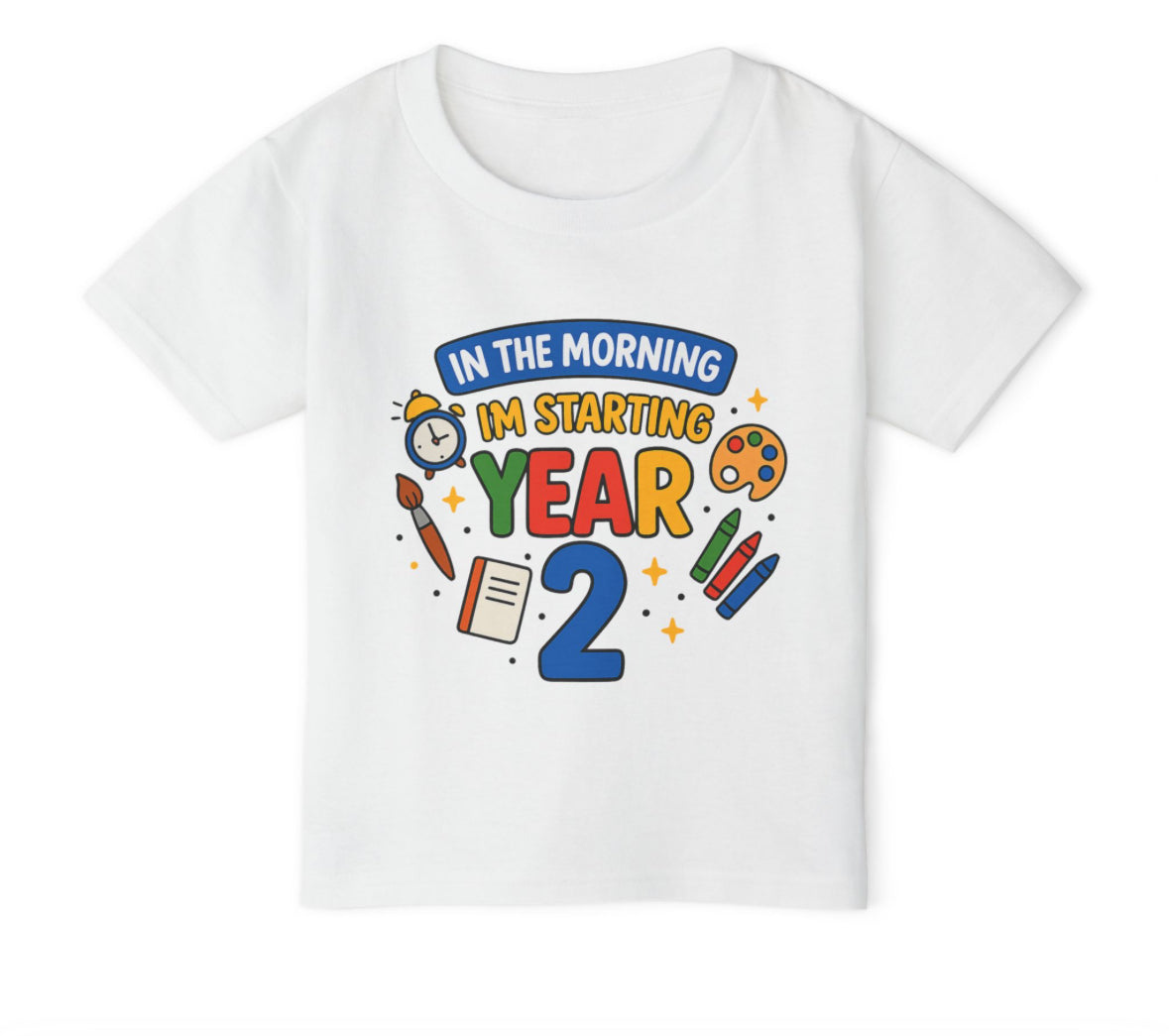 “In the morning I’m starting…” T-shirts!
