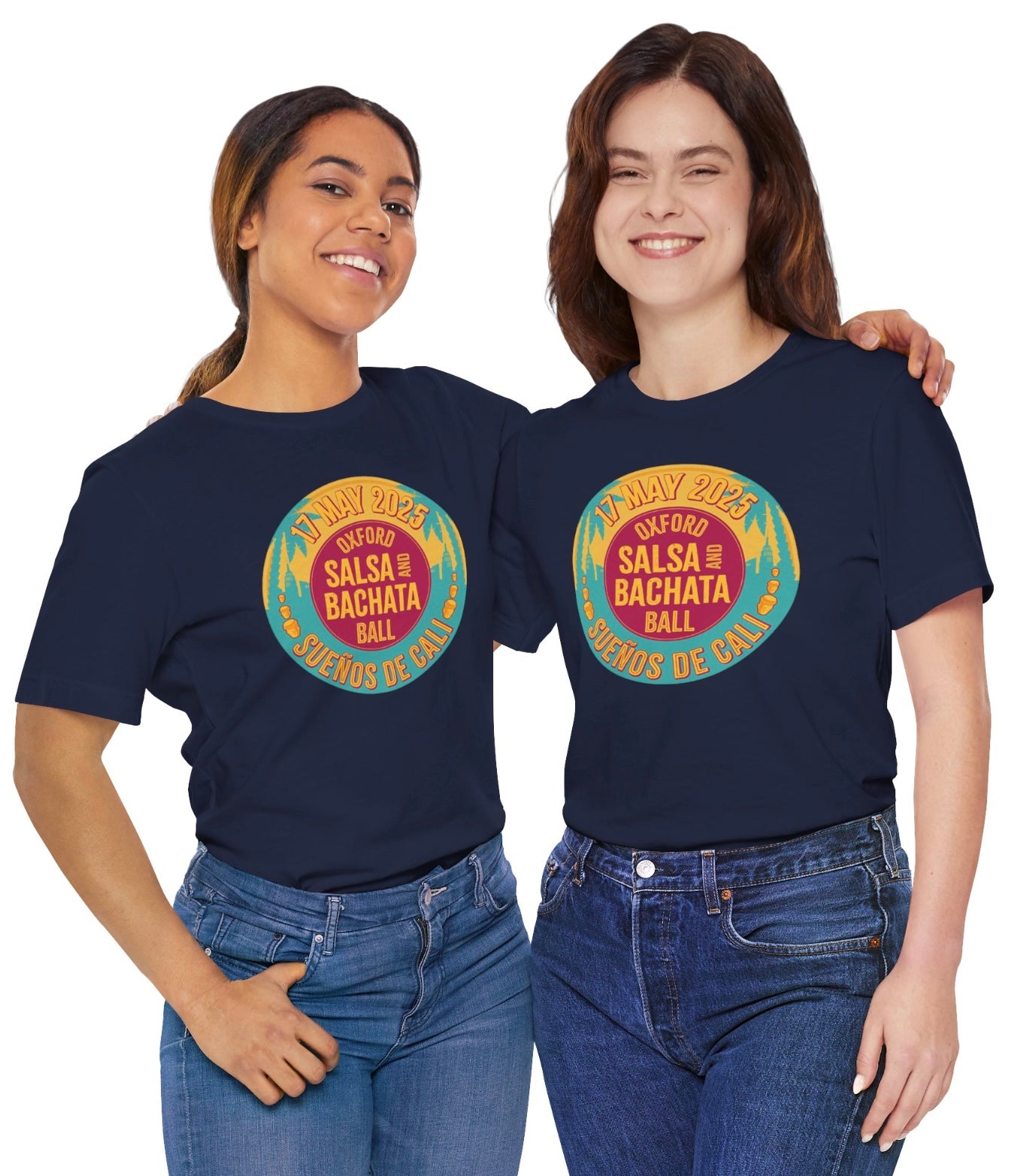 Suenos de Cali unisex Tshirt Navy