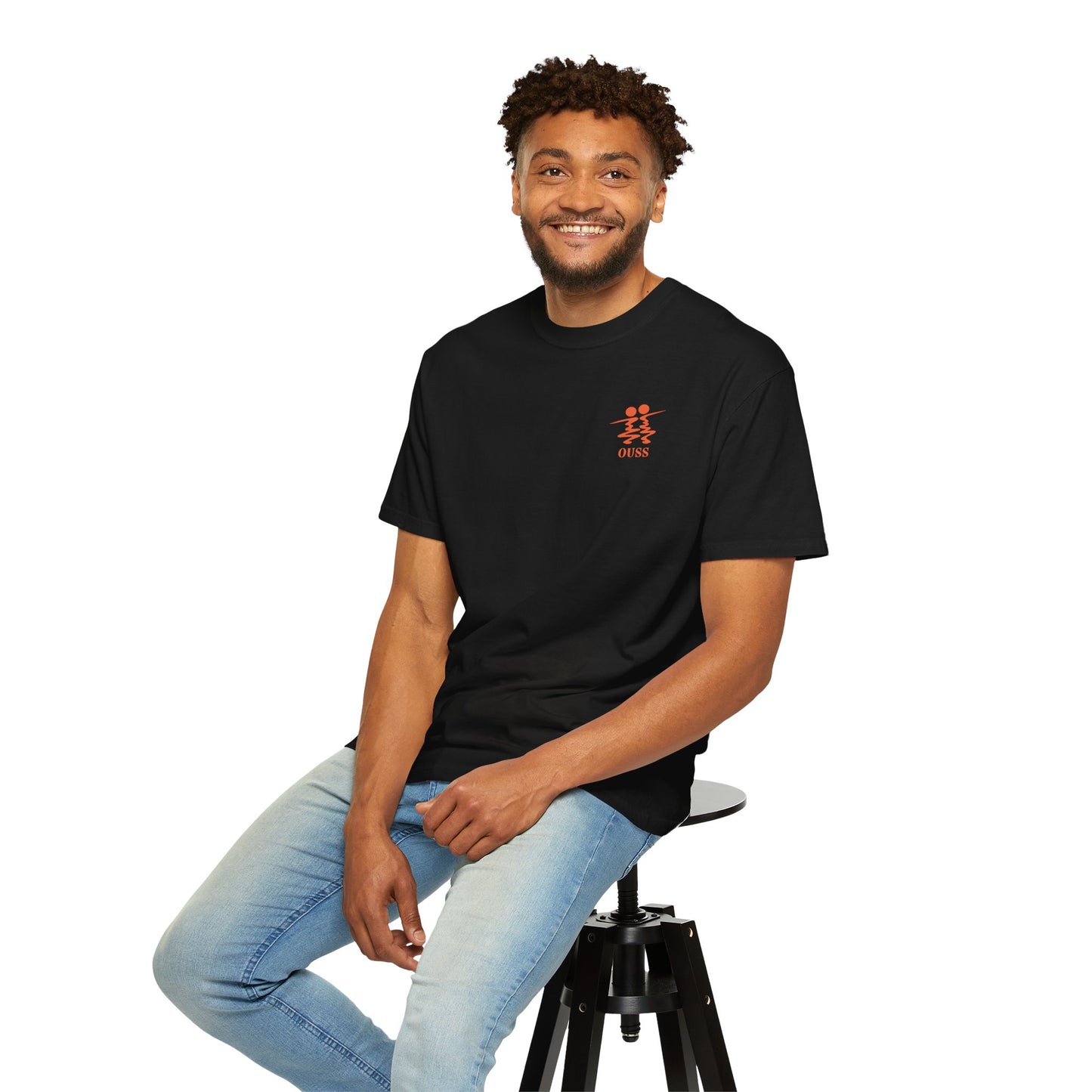 OUSS Unisex Tshirt Black