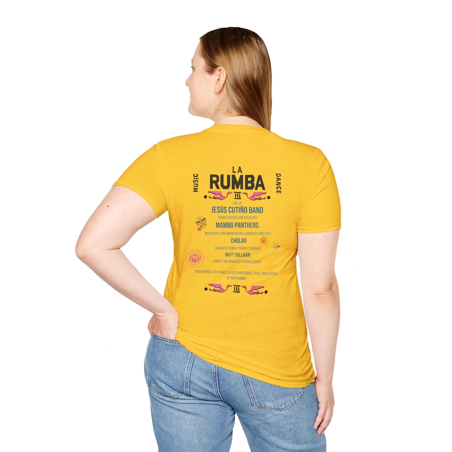 La Rumba Unisex Tshirt Yellow
