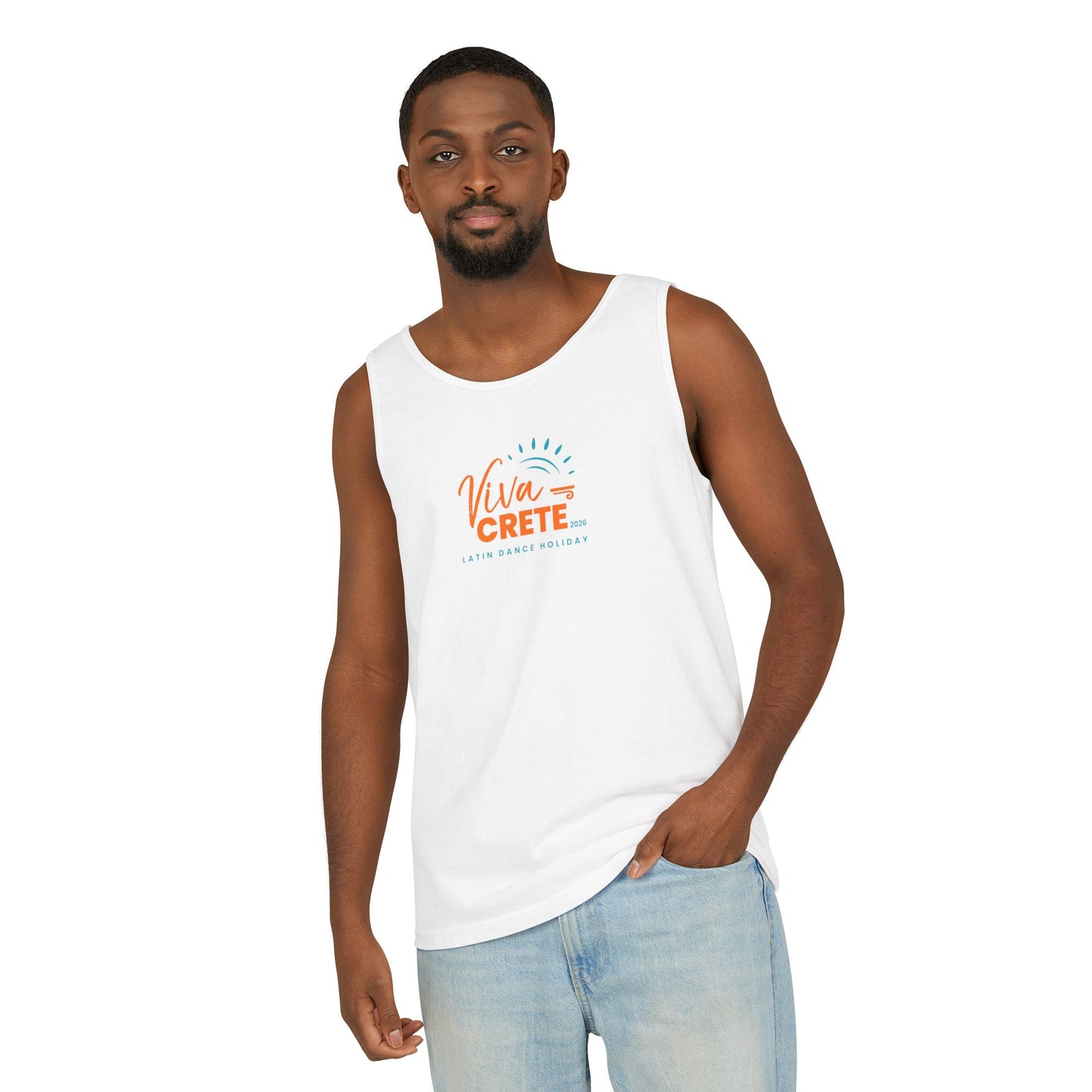 Viva Crete White Unisex Vest