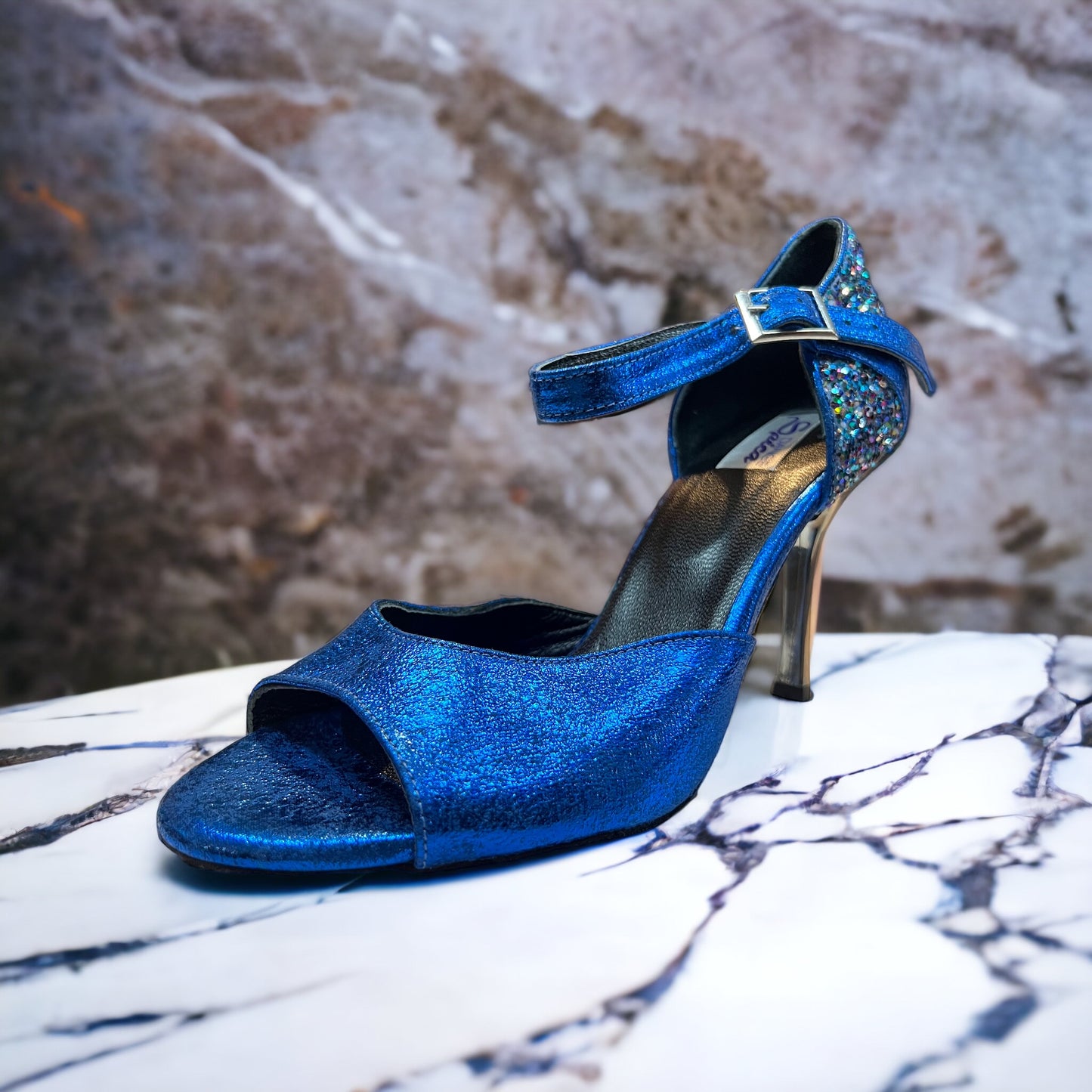 Alya Blue 3.5" Heel