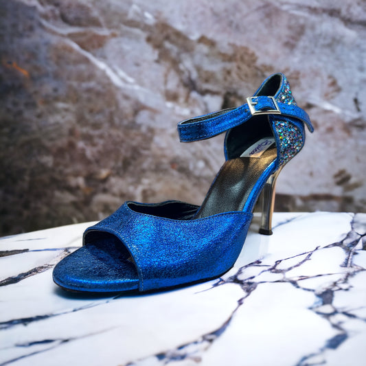 Alya Blue 3.5" Heel