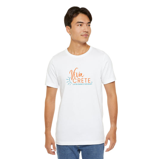 Viva Crete White Unisex Tshirt